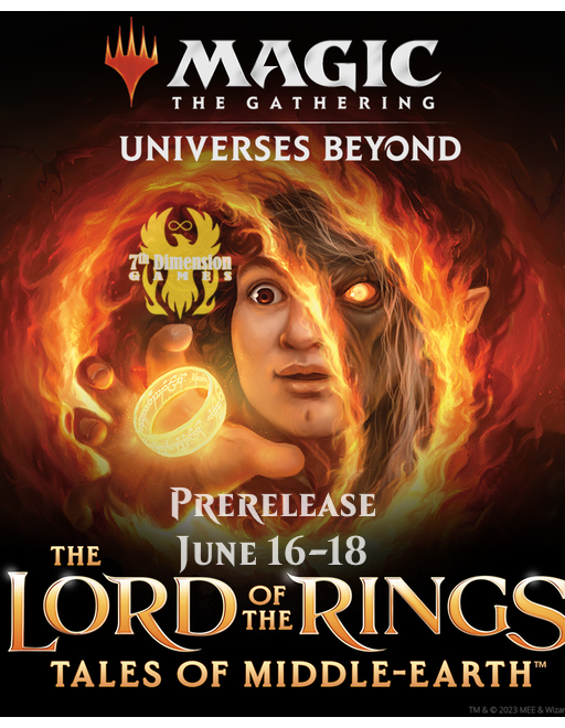 Lord of the Rings Prerelease