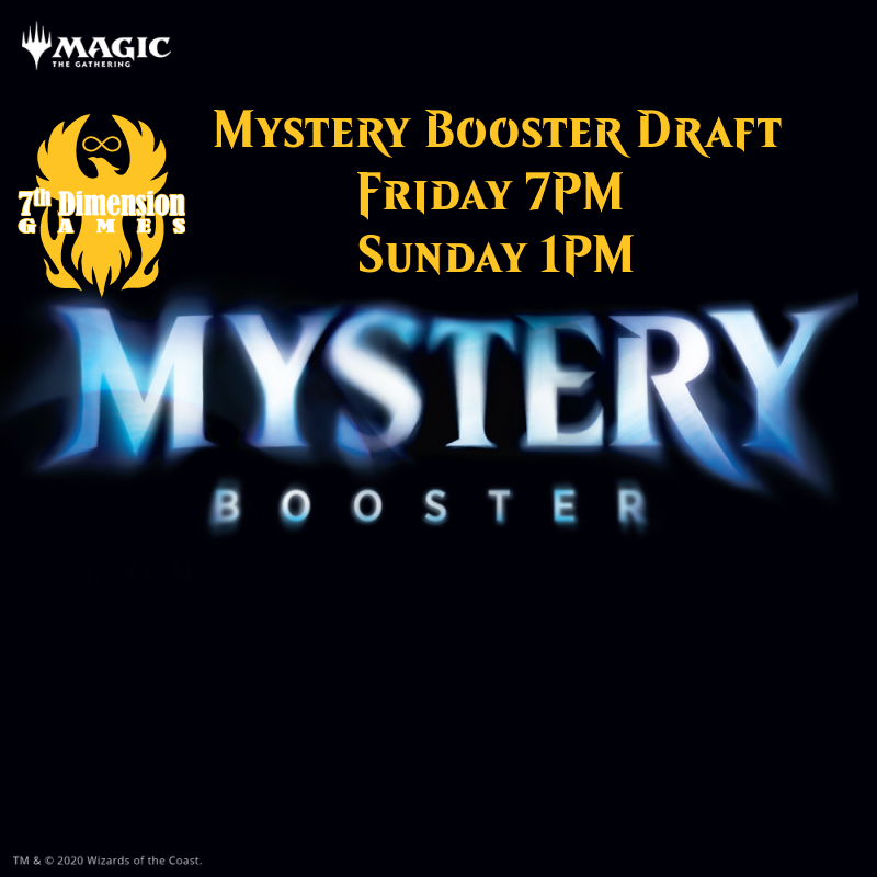 Myster Booster Draft events