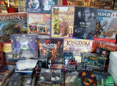 Gears of War, Settlers of Catan, Kingdom Builder