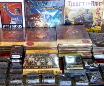 AD&D, Descent, Ticket to Ride, 