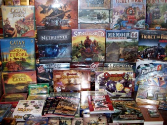 Netrunner, Small World, Ticket to Ride