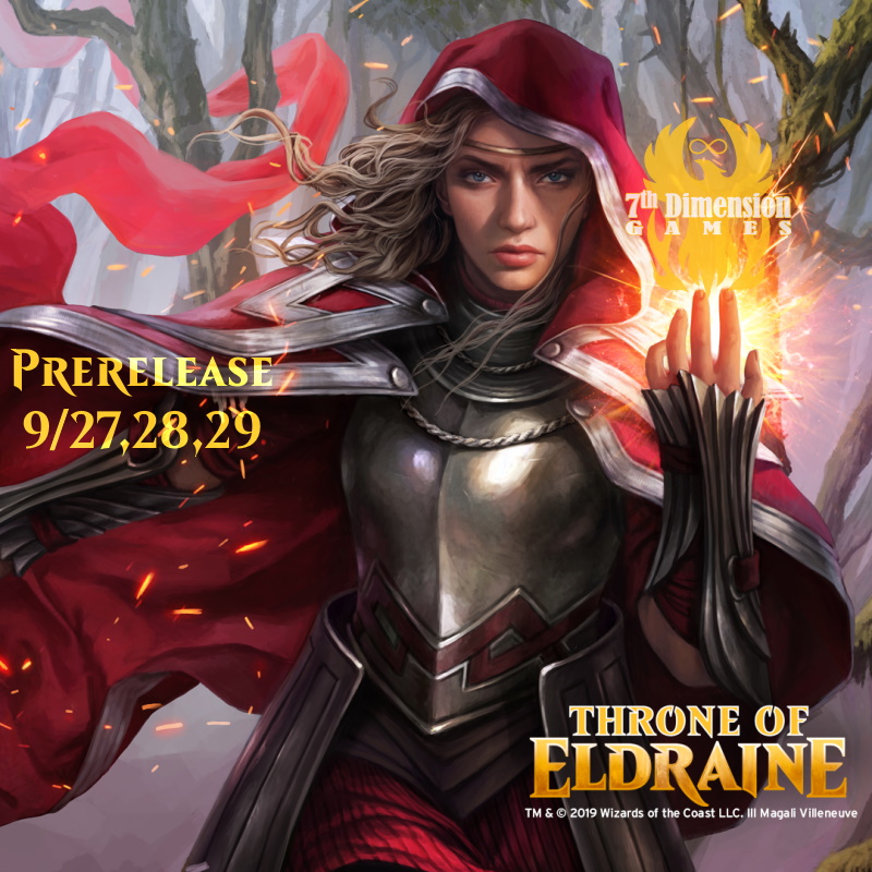 Magic Prerelease September 9-27-29